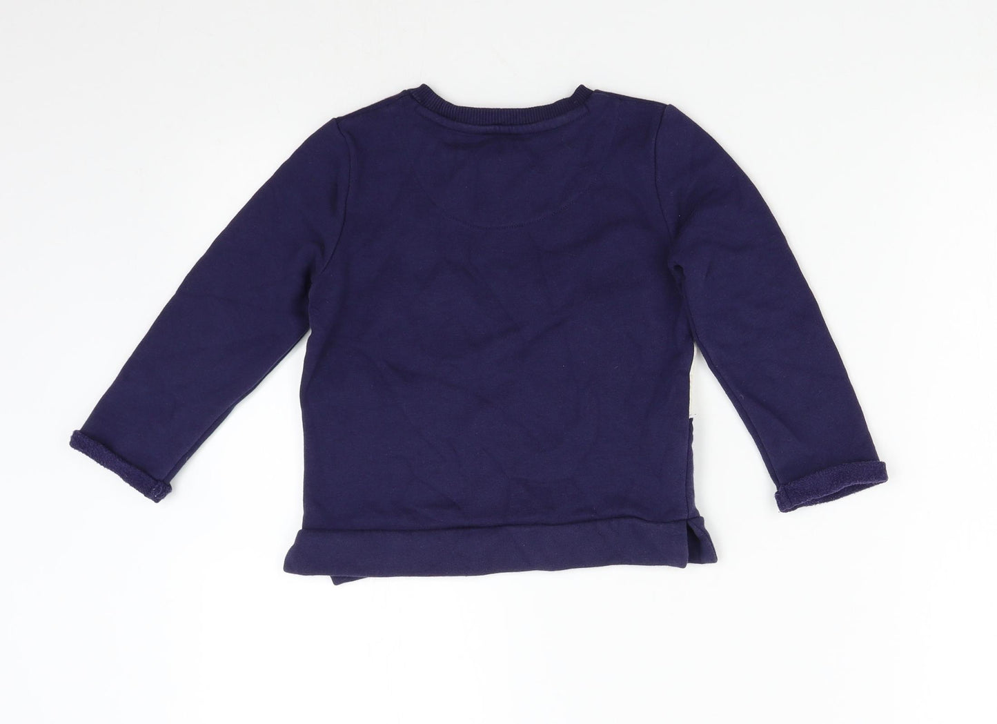F&F Girls Blue   Pullover Sweatshirt Size 3-4 Years  - Unicorns