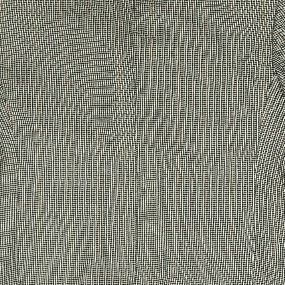 West Lake Mens Green Houndstooth  Jacket Blazer Size 44