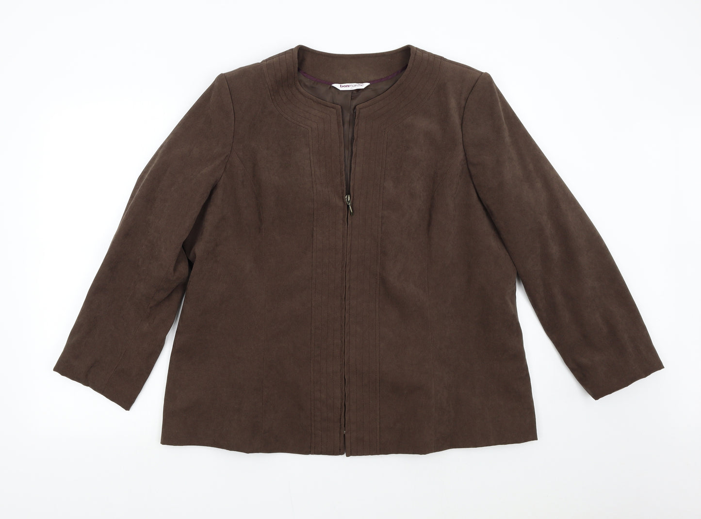 Bonmarché Womens Brown   Jacket  Size 22