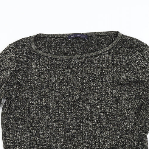 M&S Womens Gold  Knit Pullover Jumper Size L