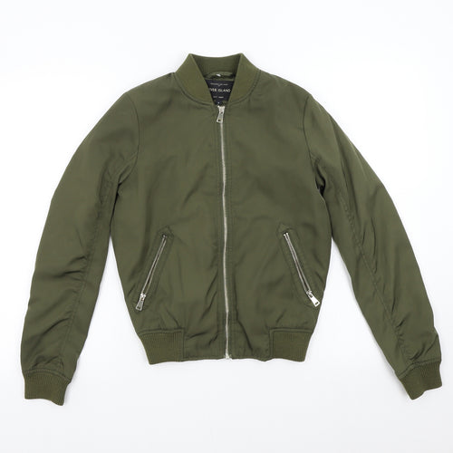 River Island Womens Green   Jacket  Size 6