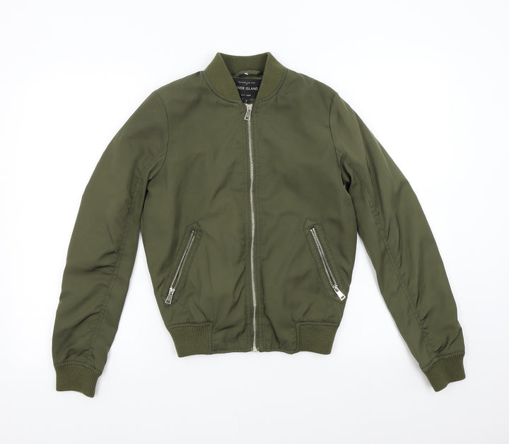 River Island Womens Green   Jacket  Size 6