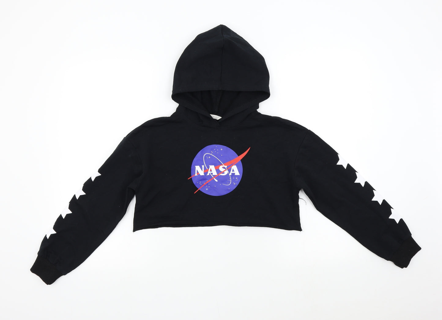 SheIn Girls Black   Pullover Sweatshirt Size 11-12 Years  - NASA