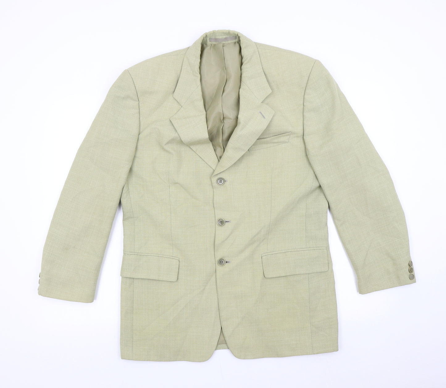 Gurteen Mens Beige   Jacket Suit Jacket Size 38