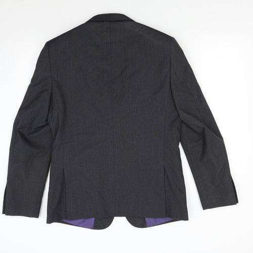 M&S Mens Grey   Jacket Suit Jacket Size 40