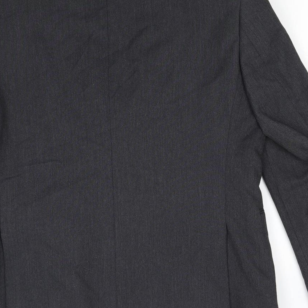 M&S Mens Grey   Jacket Suit Jacket Size 40