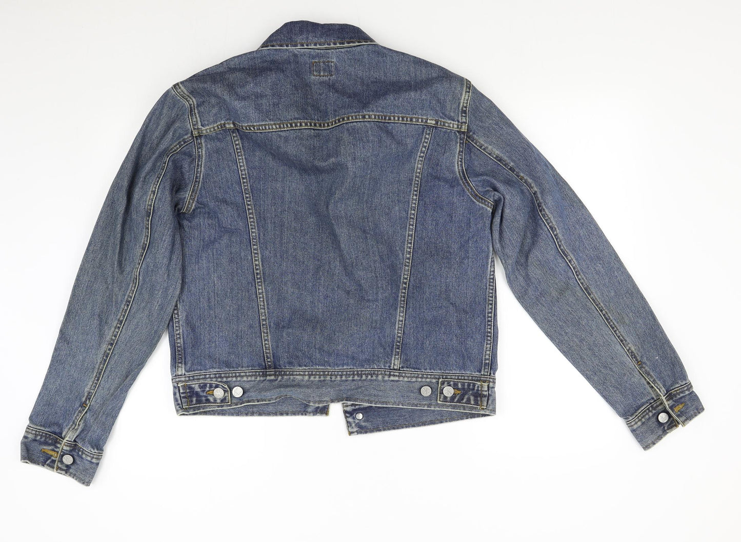 Calvin Klein Mens Blue  Denim Jacket  Size M