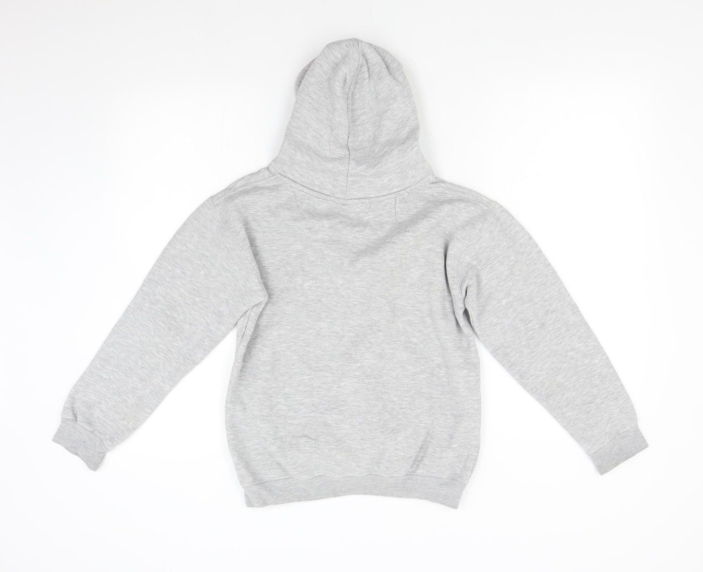 Cotton Ridge Girls Grey   Pullover Hoodie Size 9-10 Years  - Grass Roots Sports Coaching