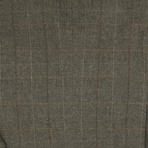 Jack Reid Mens Green Herringbone Tweed Jacket Suit Jacket Size 2XL