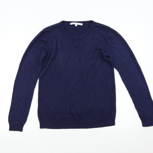 Vida Vi Womens Blue  Knit Pullover Jumper Size L