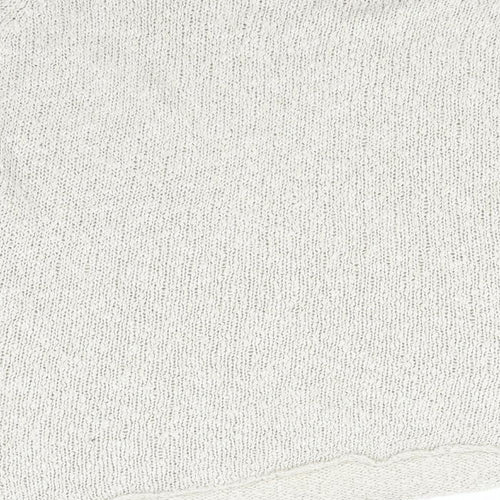 New Look Womens Beige  Knit Pullover Jumper Size 14  - Asymmetrical Hem