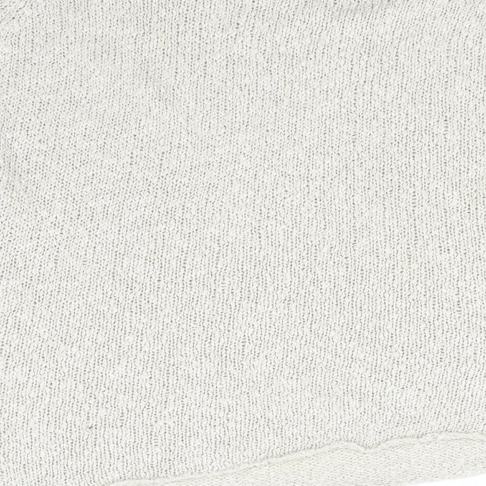New Look Womens Beige  Knit Pullover Jumper Size 14  - Asymmetrical Hem