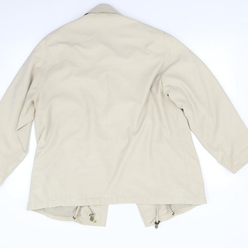 Telemac Womens Beige   Jacket  Size L