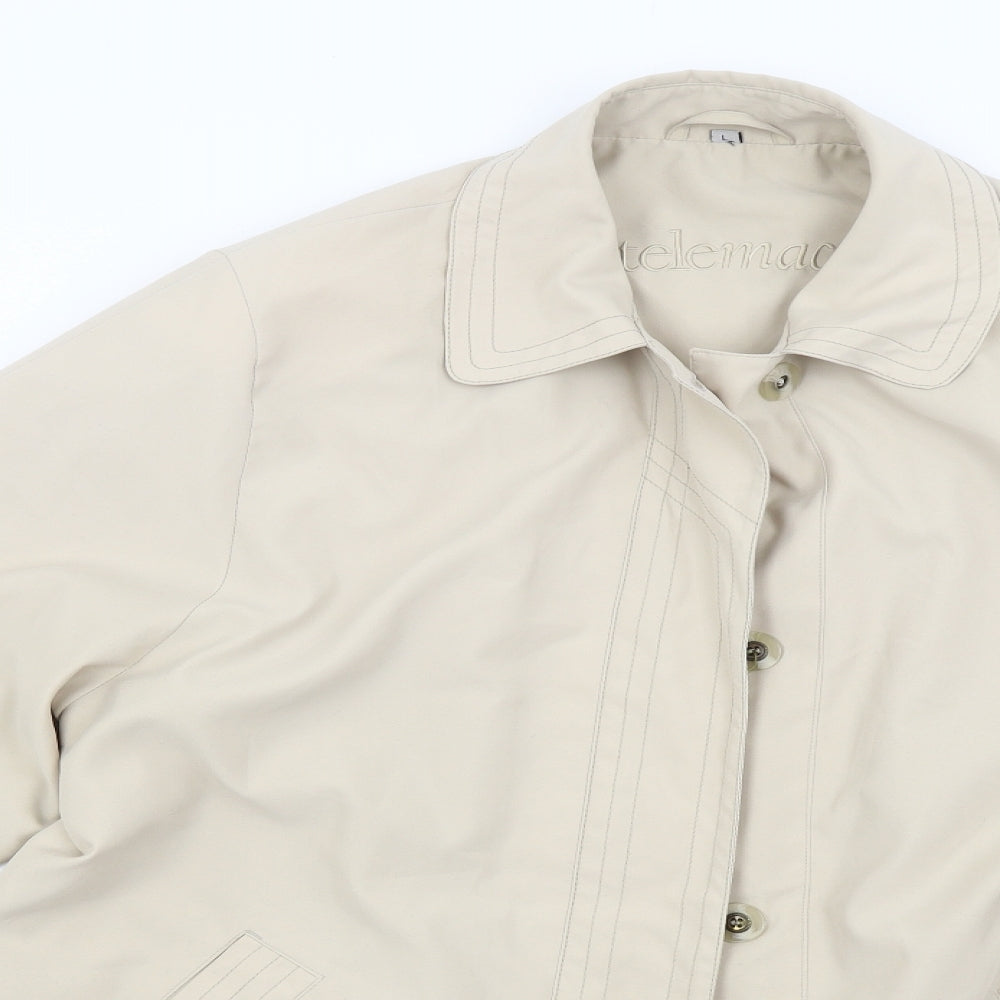 Telemac Womens Beige   Jacket  Size L