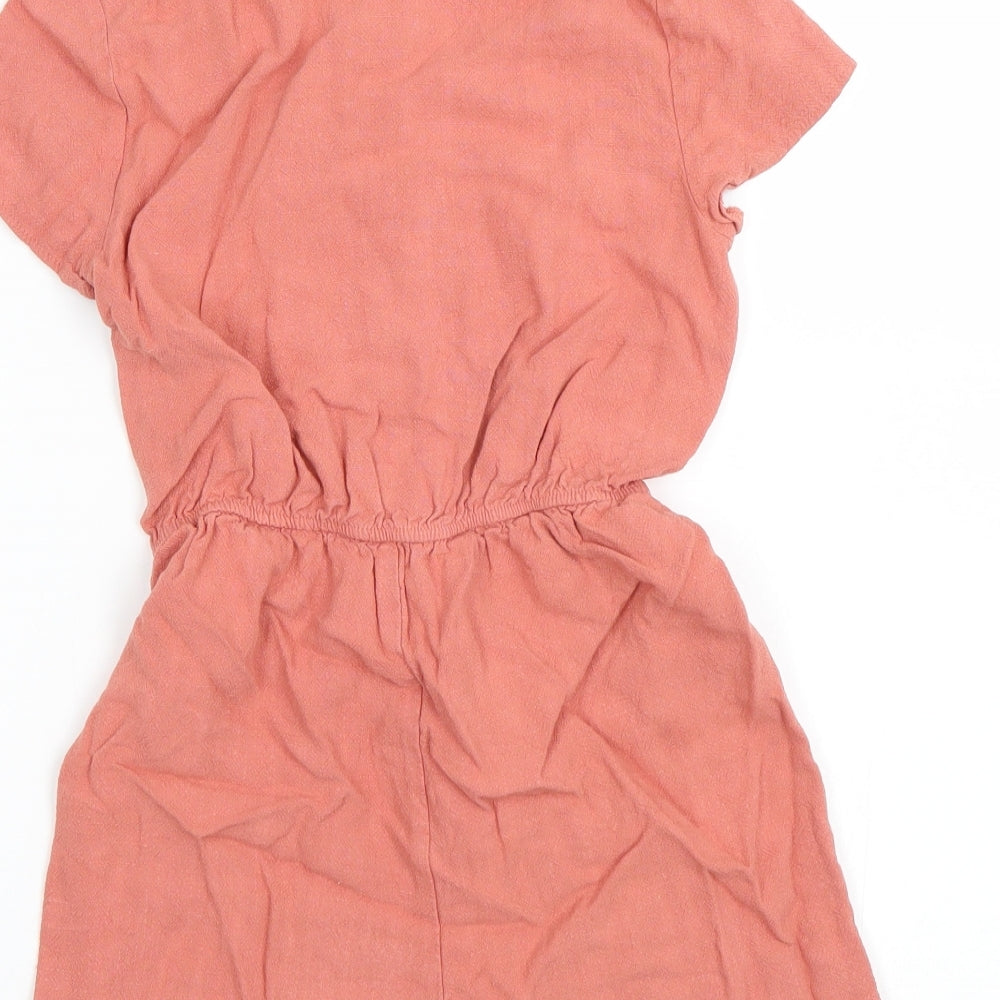 Primark Girls Pink   Playsuit One-Piece Size 10-11 Years