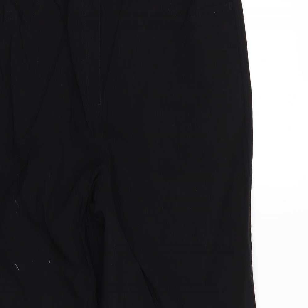 Robell Womens Black   Trousers  Size 16 L25 in