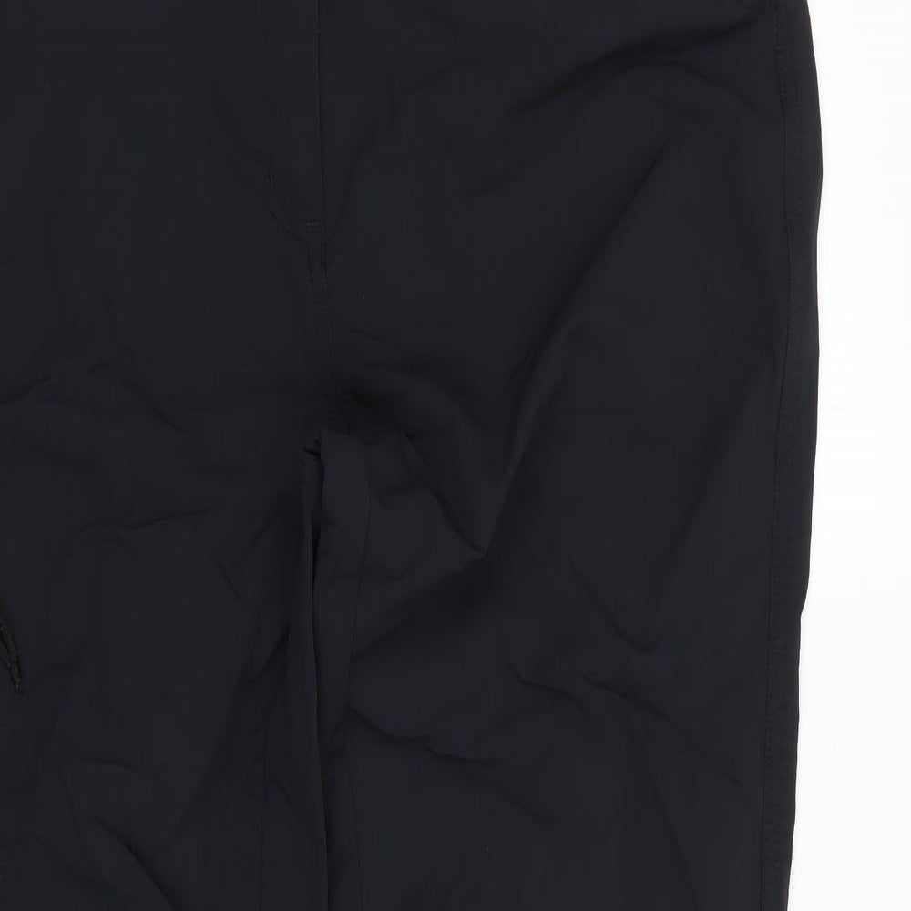 Mountain Warehouse Womens Black   Rain Trousers Trousers Size 14 L28 in