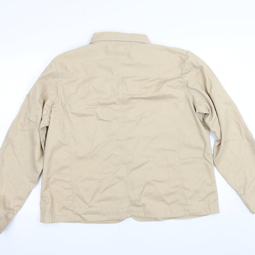 EWM Womens Beige   Jacket  Size M