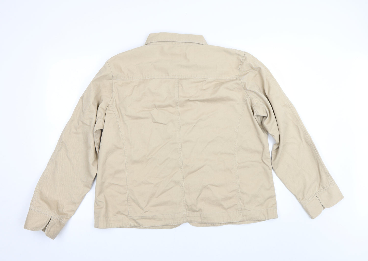 EWM Womens Beige   Jacket  Size M