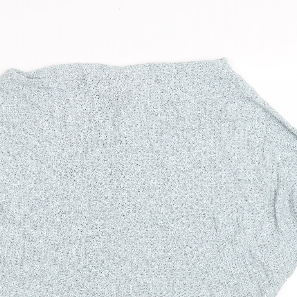 Free People Womens Blue   Pullover Jumper Size S
