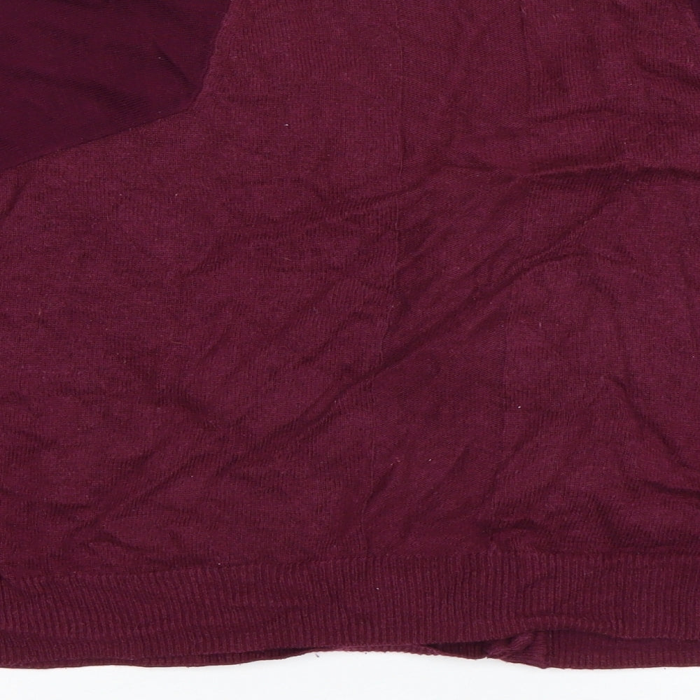 Topshop Womens Purple   Cardigan Jumper Size 14