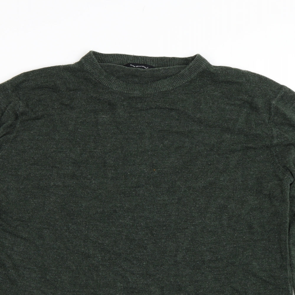Cedar Wood State Mens Green   Pullover Jumper Size L