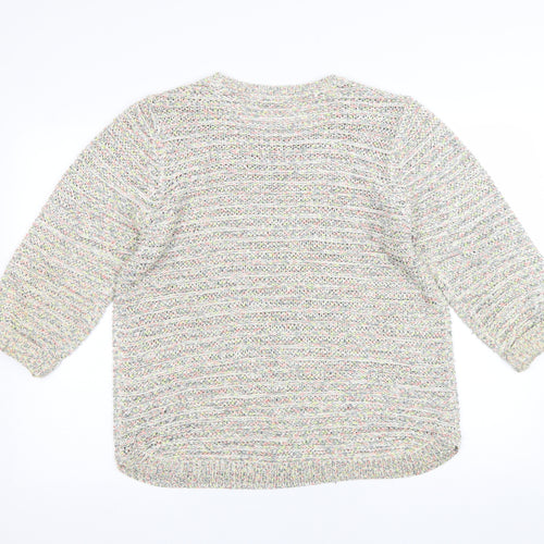 Authentic Womens Multicoloured   Pullover Jumper Size L