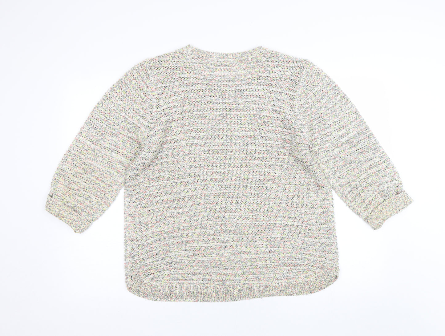 Authentic Womens Multicoloured   Pullover Jumper Size L