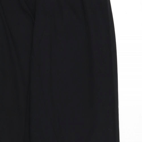 essence Womens Black   Trousers  Size 16 L27 in