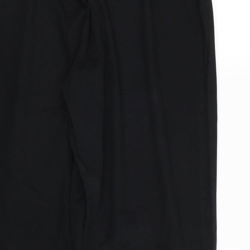 essence Womens Black   Trousers  Size 16 L27 in