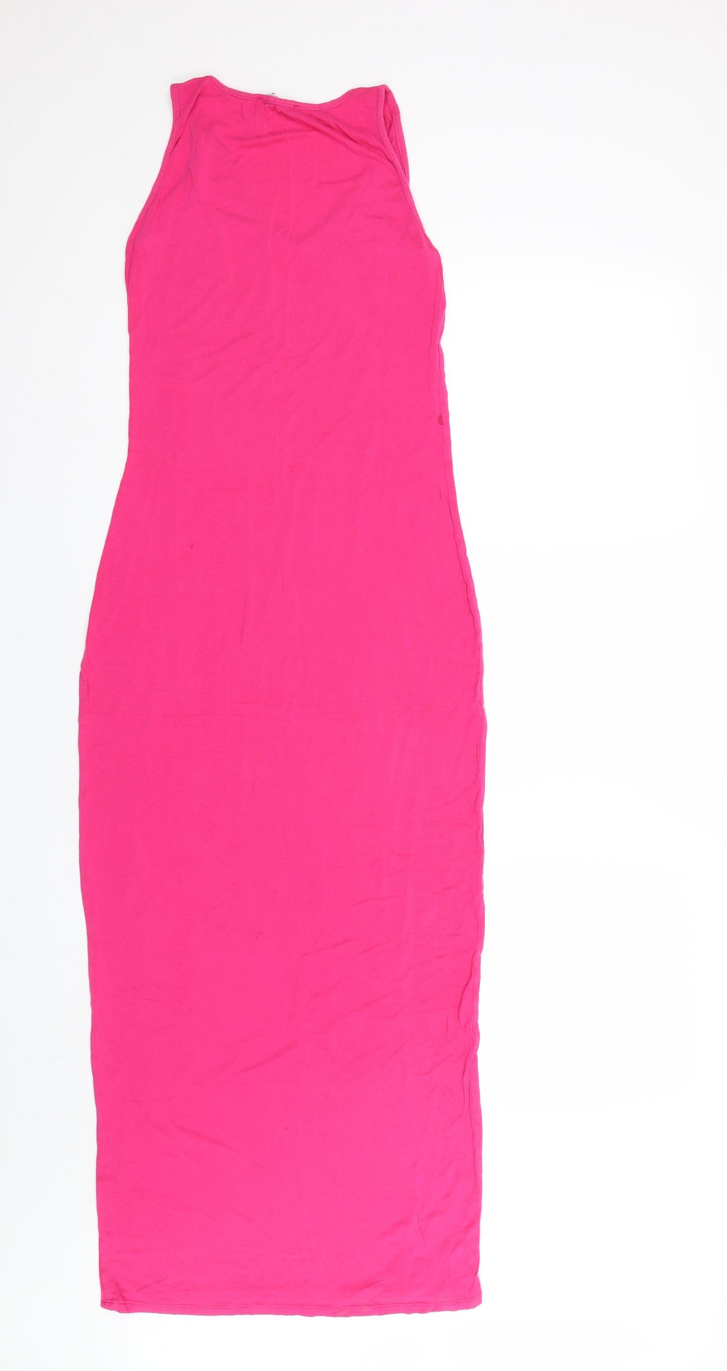 Primark Womens Pink   Tank Dress  Size 8