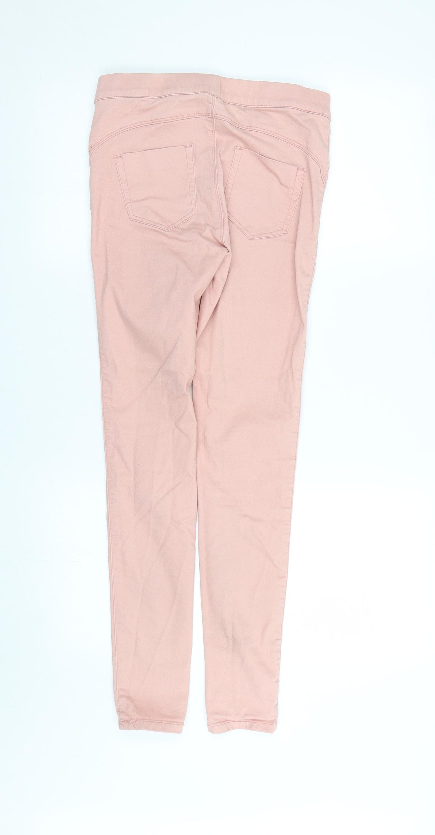 Primark Womens Pink  Denim Jegging Jeans Size 6 L27 in