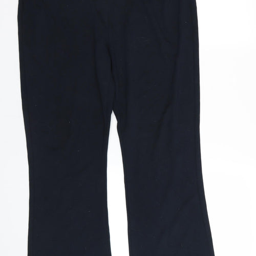 M&S Womens Blue   Trousers  Size 16 L26 in