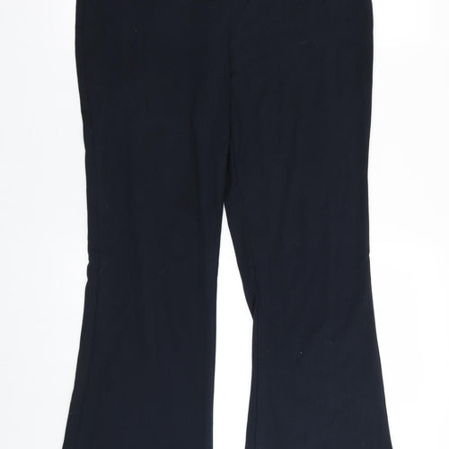 M&S Womens Blue   Trousers  Size 16 L25 in
