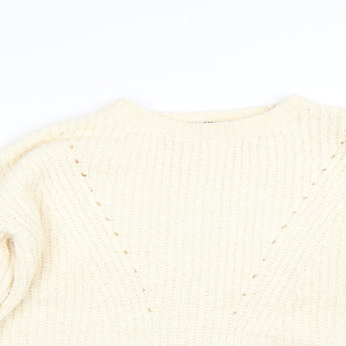 F&F Womens Beige   Pullover Jumper Size 14