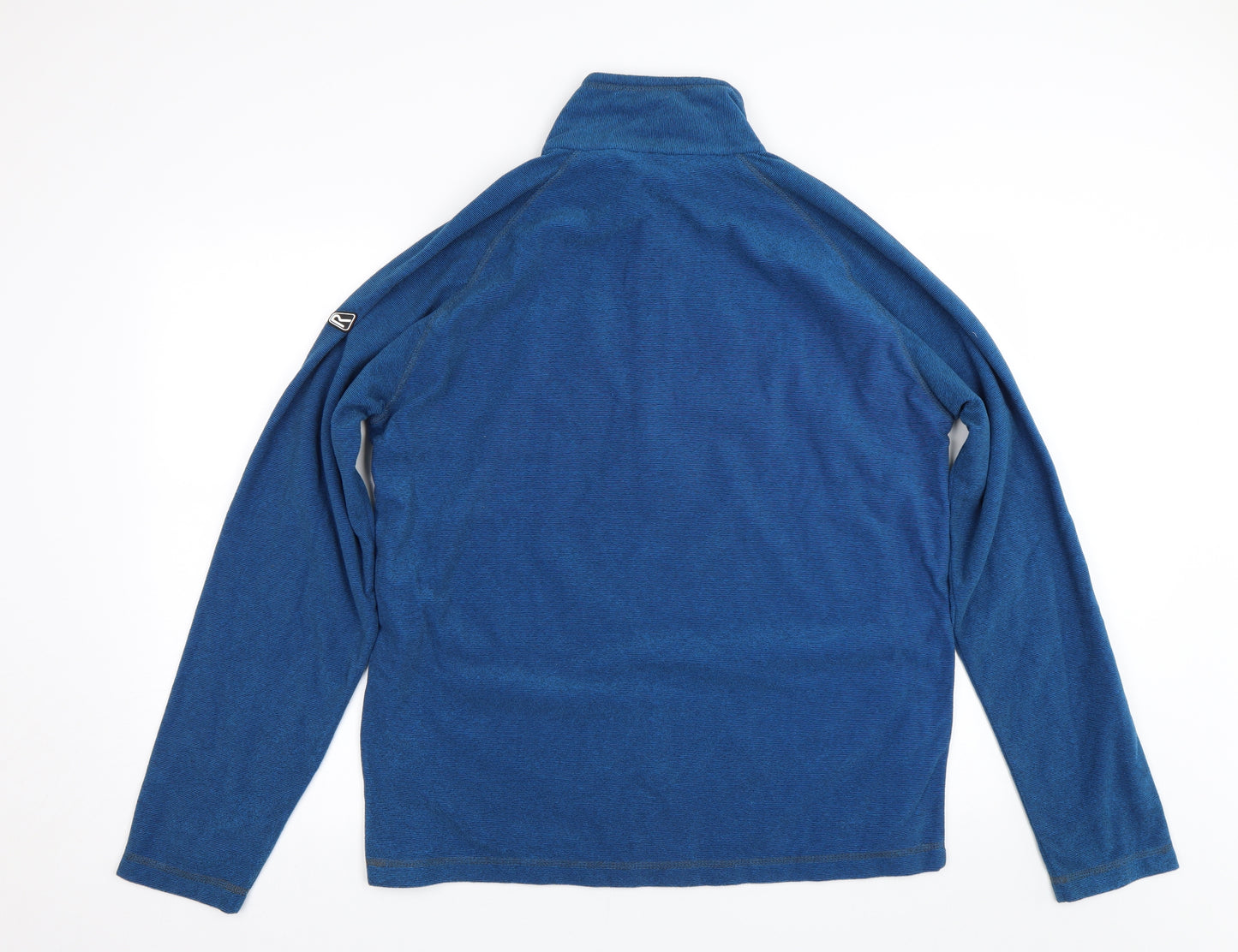 Regetta Mens Blue Striped  Pullover Sweatshirt Size XL
