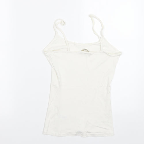 TU Womens White   Basic Tank Size 10
