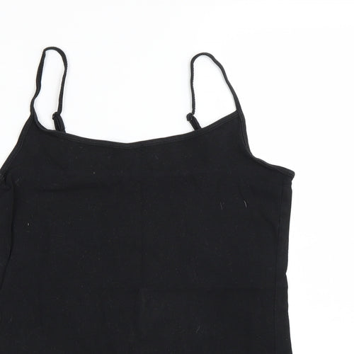 Primark Womens Black   Basic Tank Size M