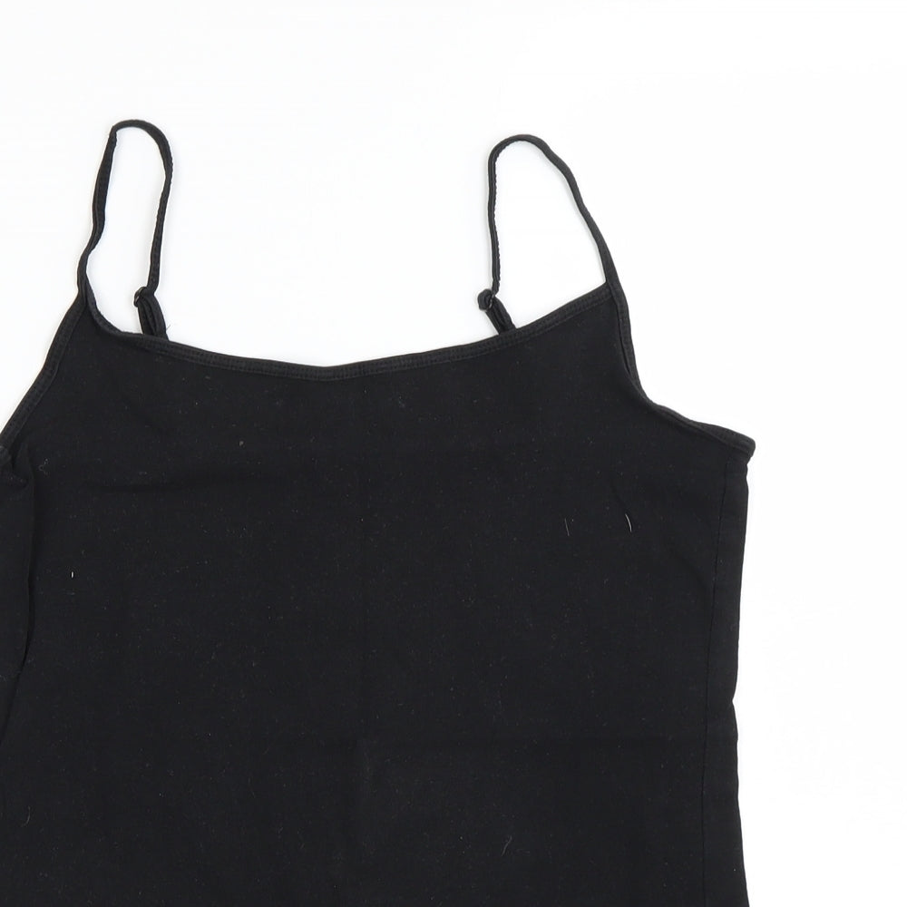 Primark Womens Black   Basic Tank Size M
