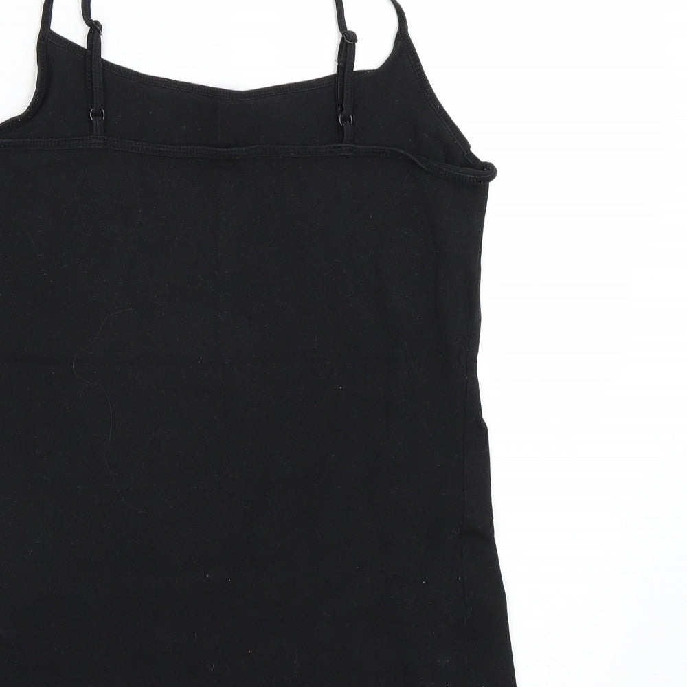 Primark Womens Black   Basic Tank Size M