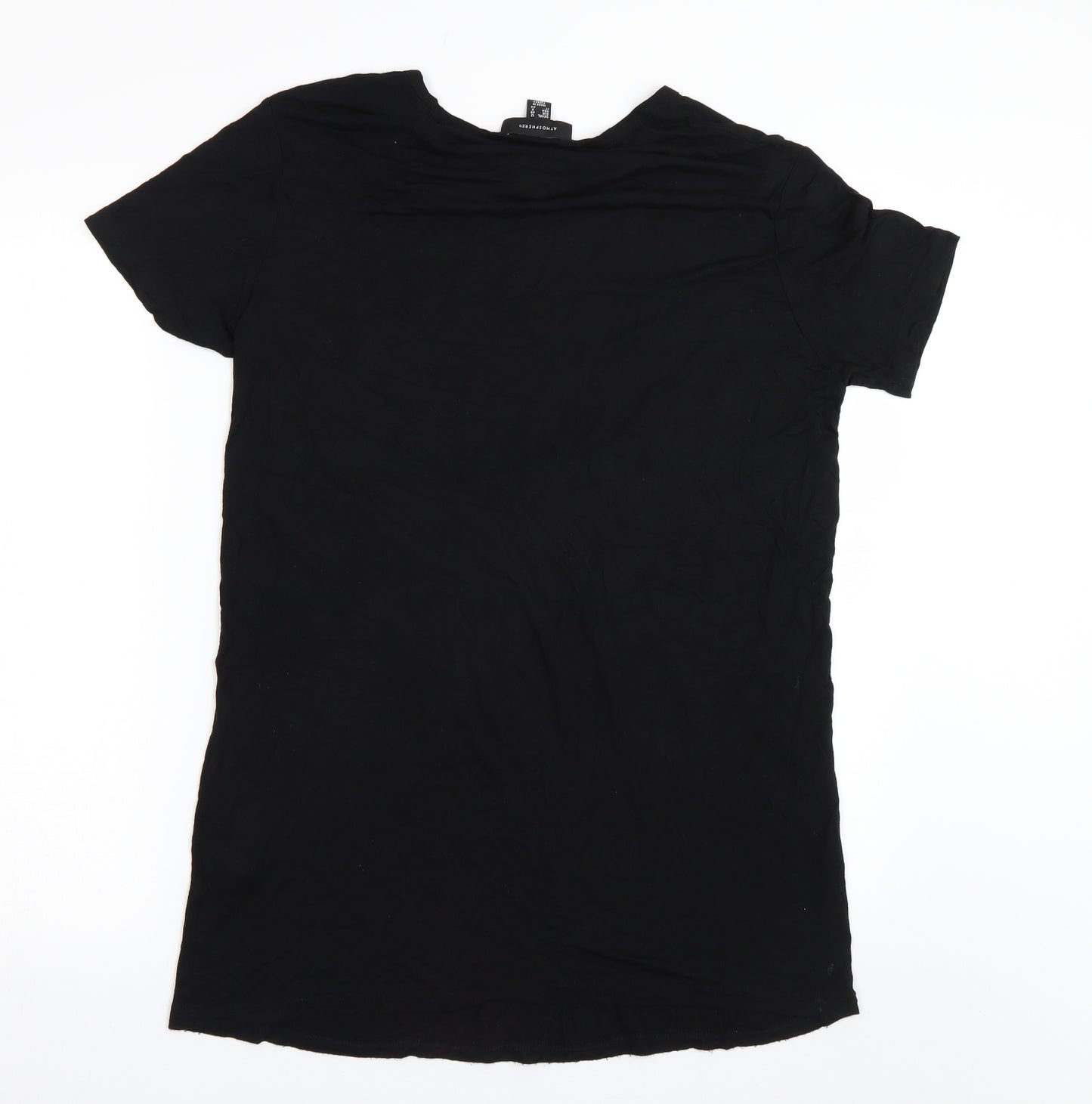 Atmosphere Womens Black   Basic T-Shirt Size 12