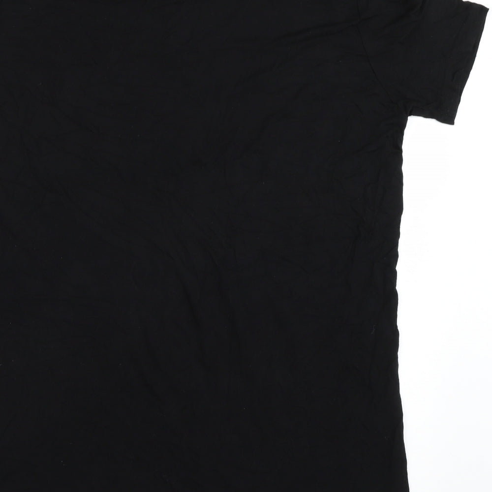 Atmosphere Womens Black   Basic T-Shirt Size 12