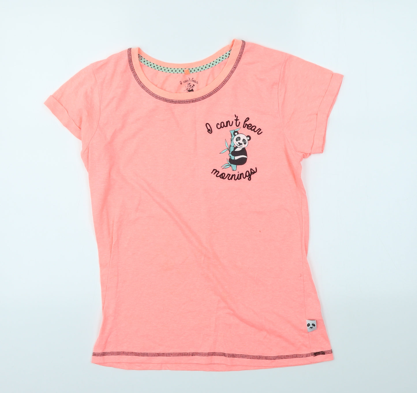 Primark Womens Pink   Top Pyjama Top Size XS