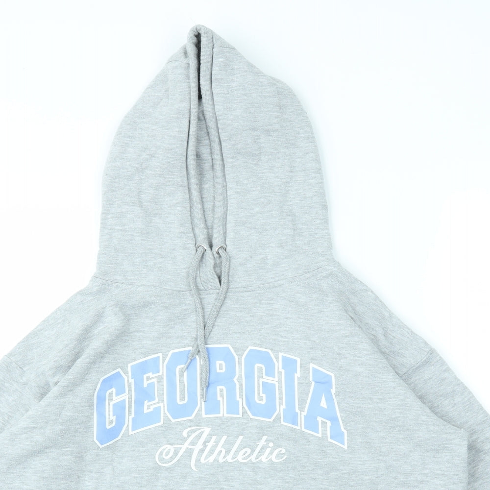 Primark Womens Grey   Pullover Hoodie Size S