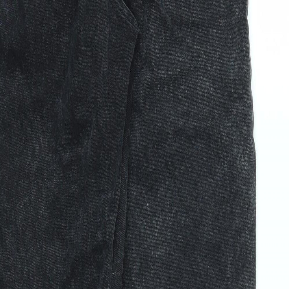 TU Womens Grey   Straight Jeans Size 10 L28 in - stretch waistband