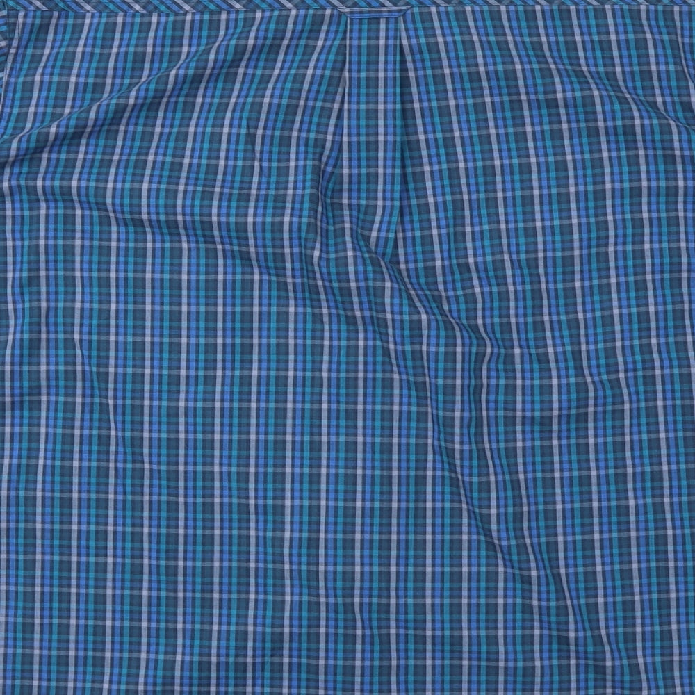 P.G.Field Mens Multicoloured Check   Dress Shirt Size XL