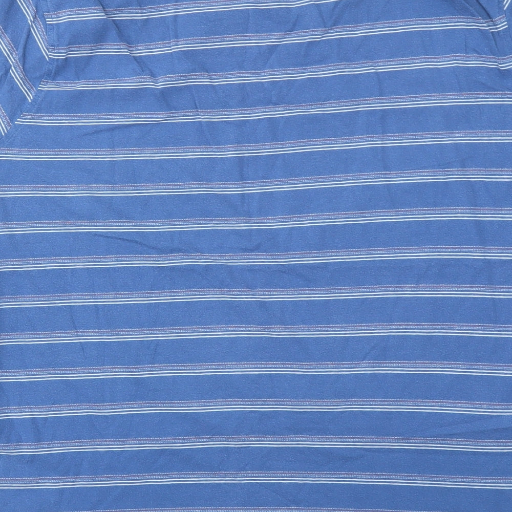 George Mens Multicoloured Striped   T-Shirt Size XL