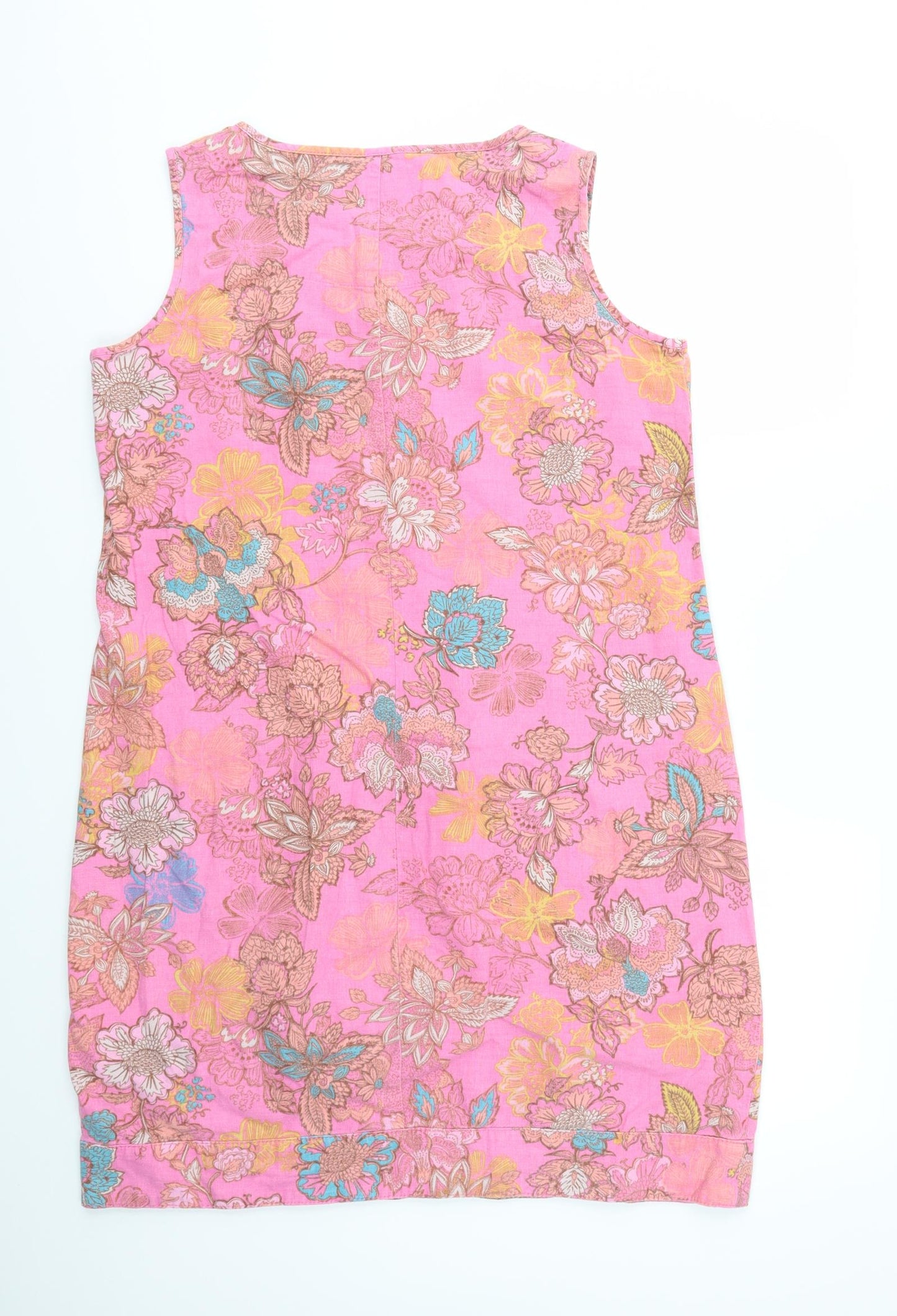 NEXT Womens Pink Geometric  Fit & Flare  Size 14