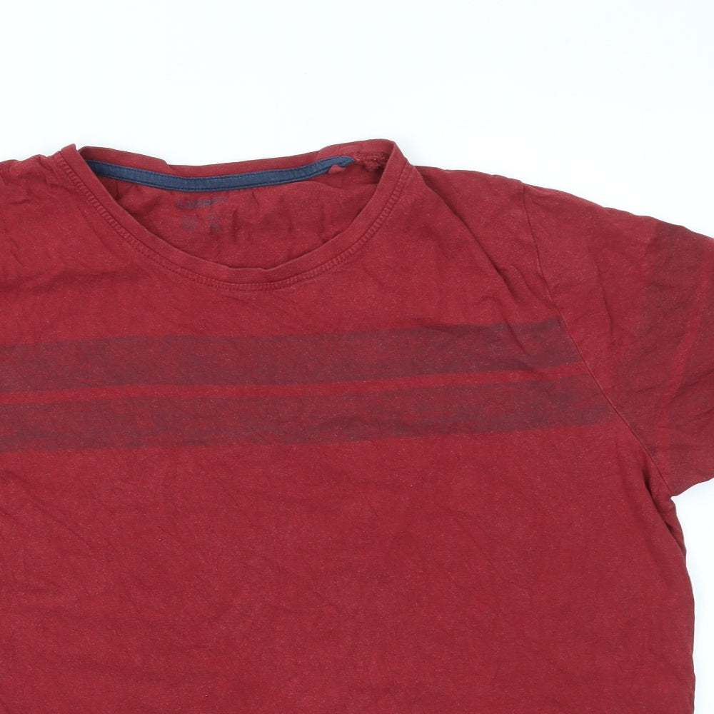 Livergy Mens Red    T-Shirt Size L