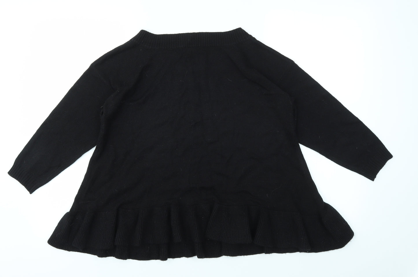 Papaya Womens Black   Pullover Jumper Size 10
